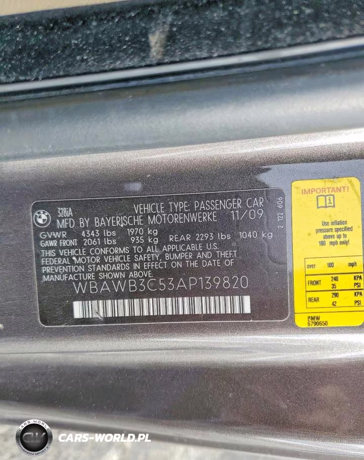 2010 BMW 328 I VIN:WBAWB3C53AP139820 - 12