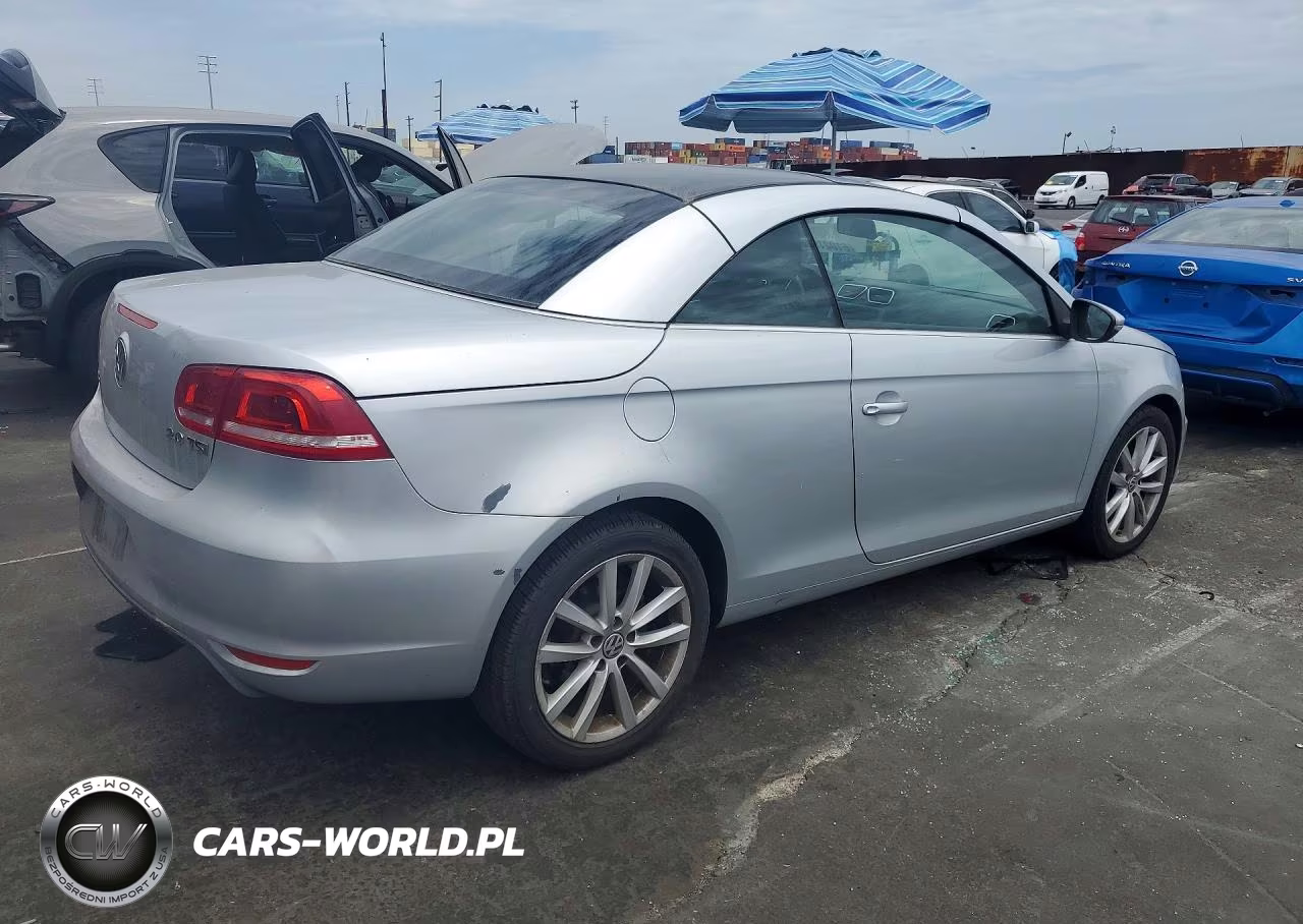 2012 Volkswagen Eos Komfort VIN:WVWBW7AH7CV000279 - 3