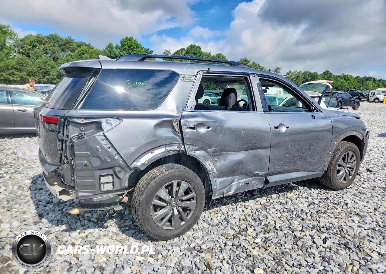 2023 Nissan Pathfinder Sv VIN:5N1DR3BA5PC246836 - 3