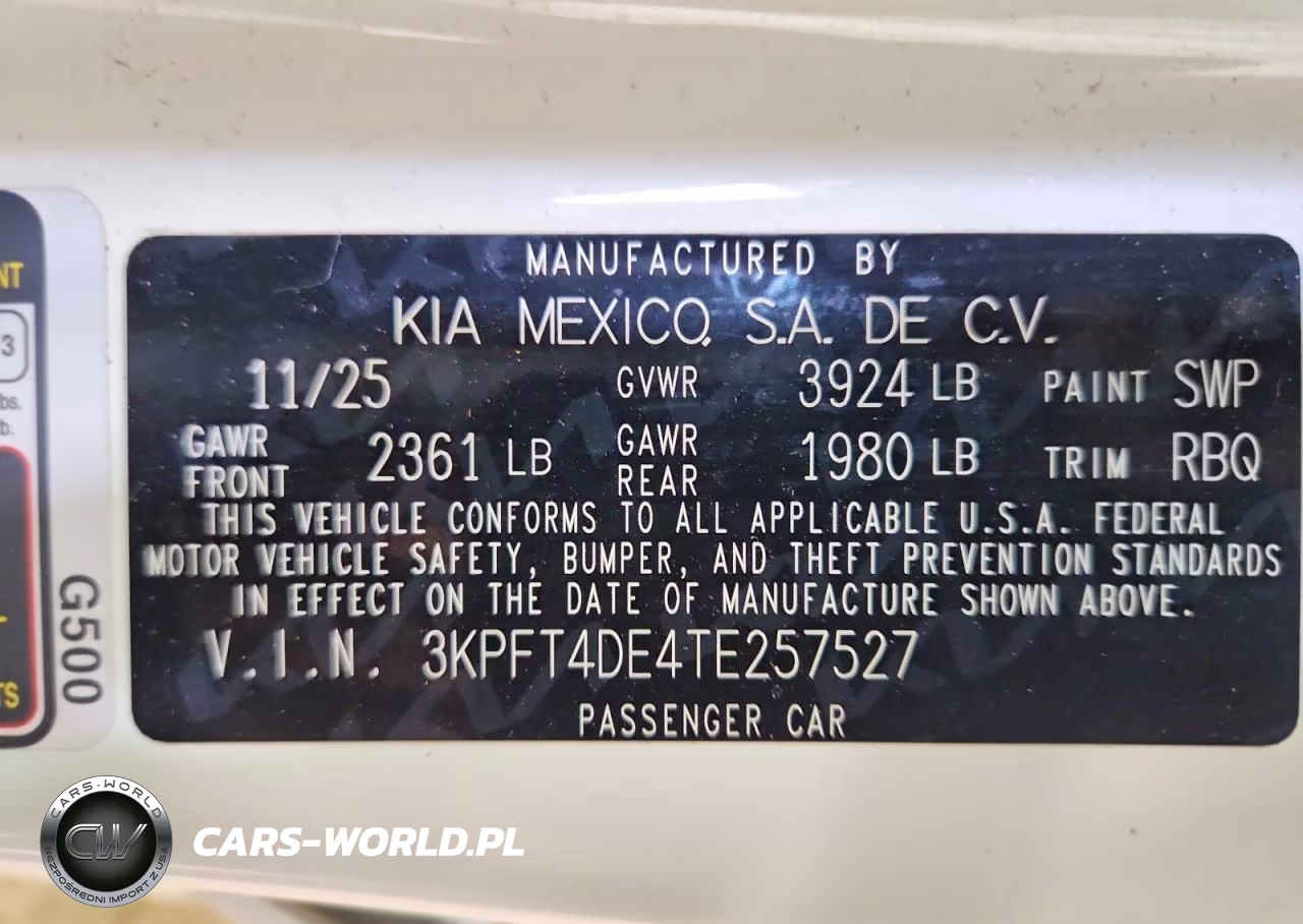 2026 Kia K4 Lxs VIN:3KPFT4DE4TE257527 - 13