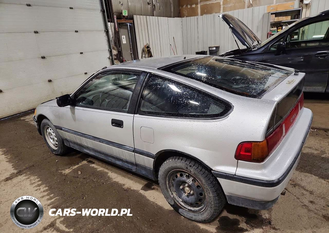 1989 Honda Civic Crx Dx VIN:JHMED835XKS005261 - 2