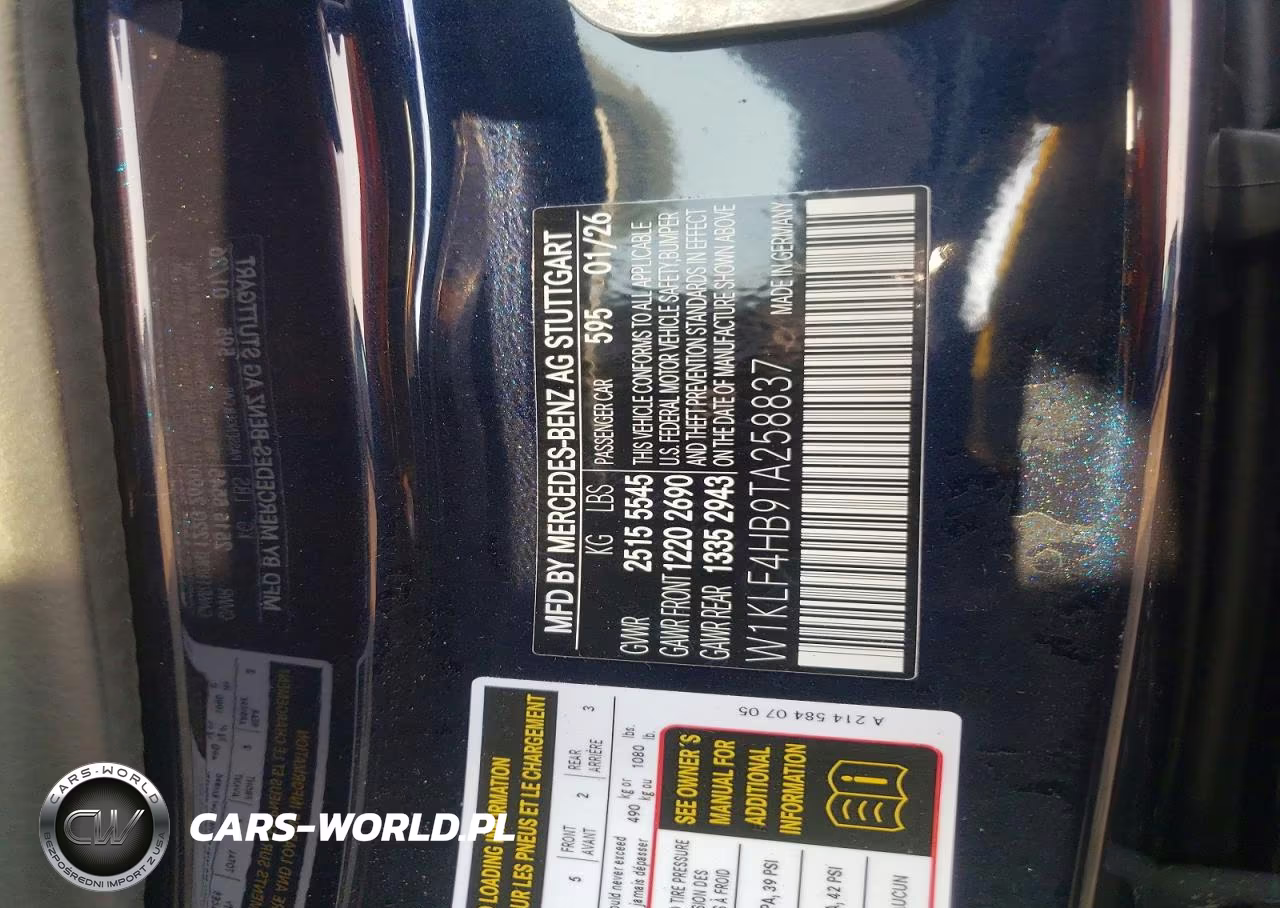 2026 Mercedes-Benz E 350 4Matic VIN:W1KLF4HB9TA258837 - 13