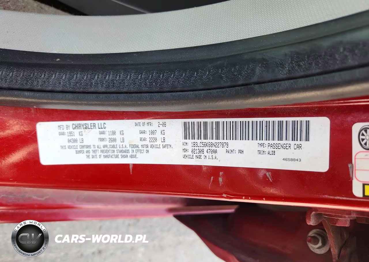 2008 Dodge Avenger Sxt VIN:1B3LC56K68N227879 - 13