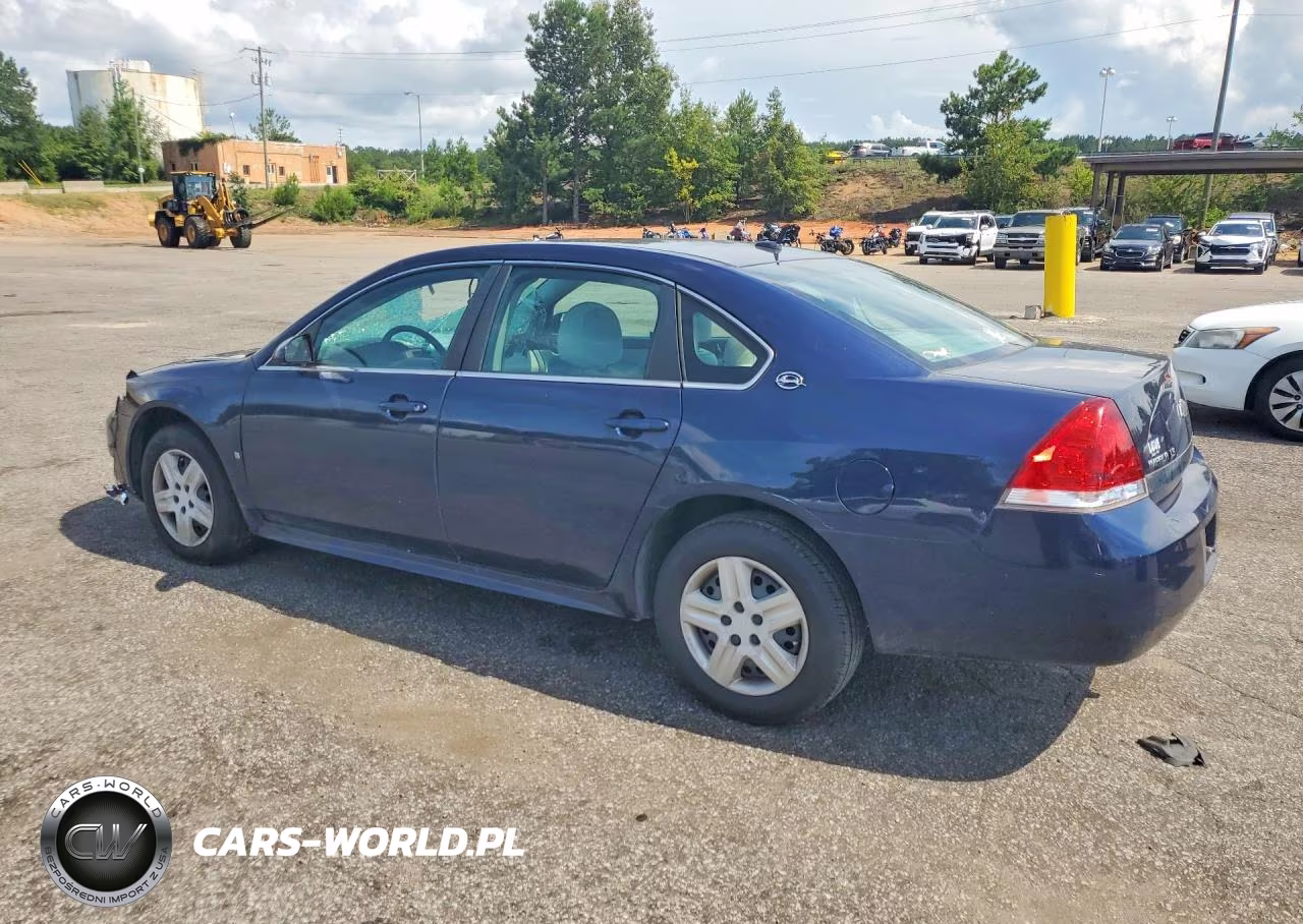 2009 Chevrolet Impala Ls VIN:2G1WB57K391246186 - 2