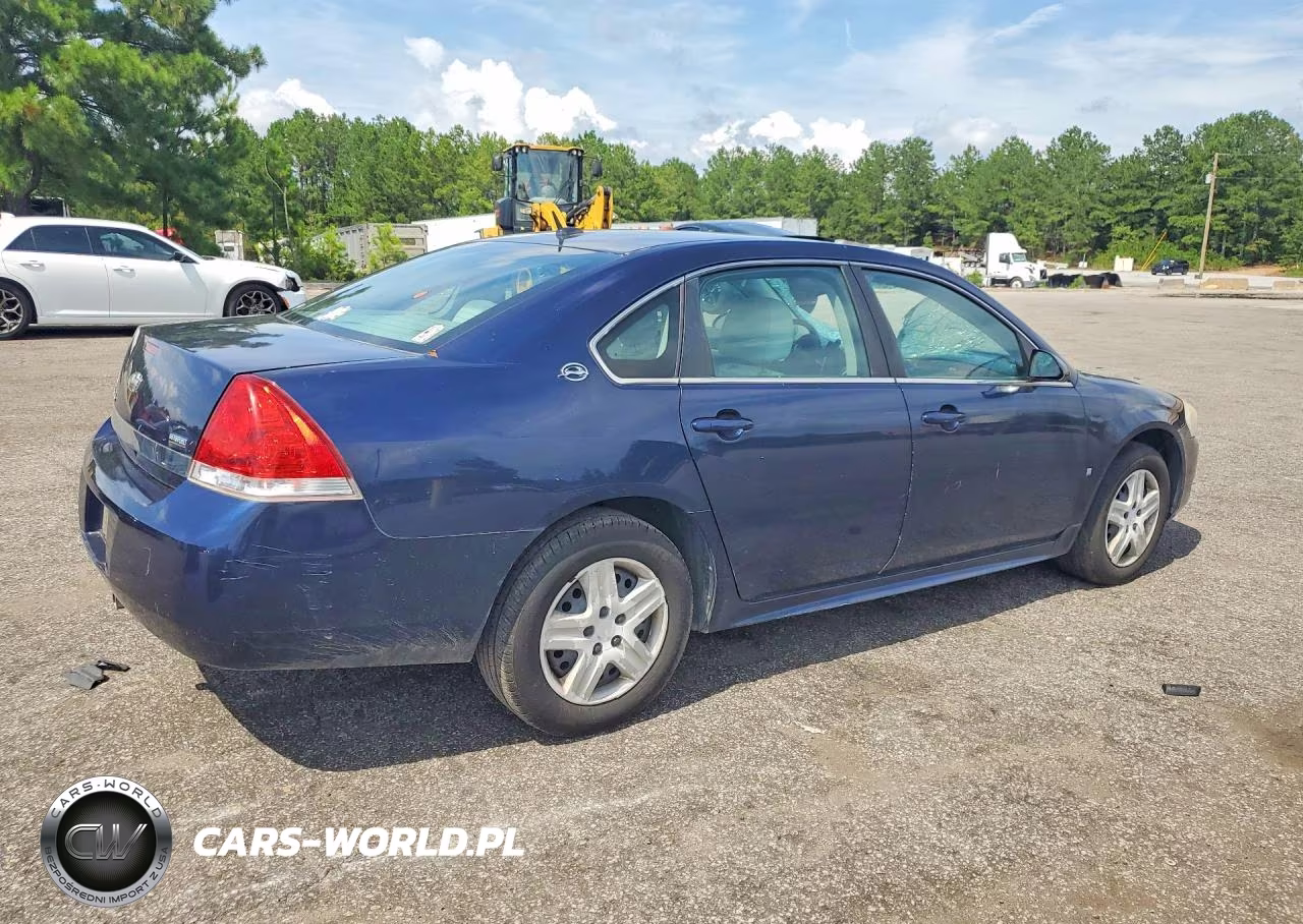 2009 Chevrolet Impala Ls VIN:2G1WB57K391246186 - 3