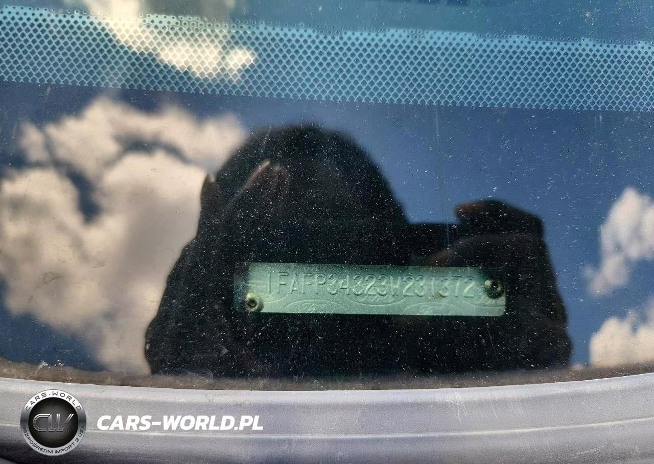2003 Ford Focus Se Comfort VIN:1FAFP34323W231372 - 12
