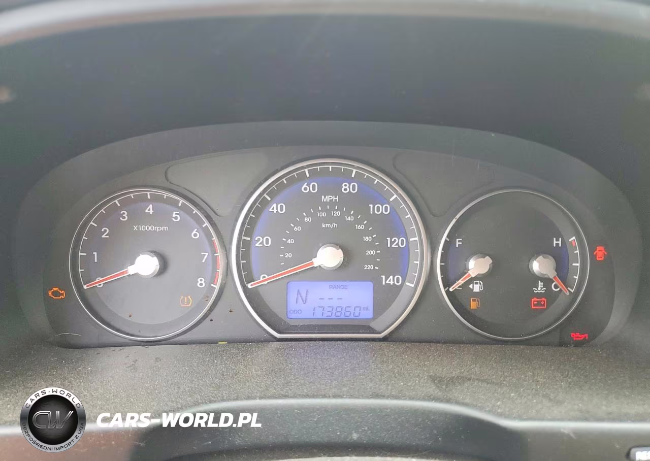 2010 Hyundai Santa Fe Gls VIN:5NMSGDAB4AH376570 - 9
