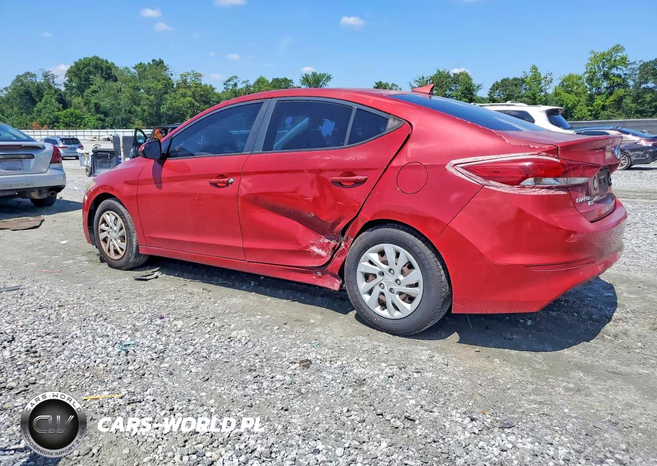 2017 Hyundai Elantra Se VIN:5NPD74LF6HH080326 - 2