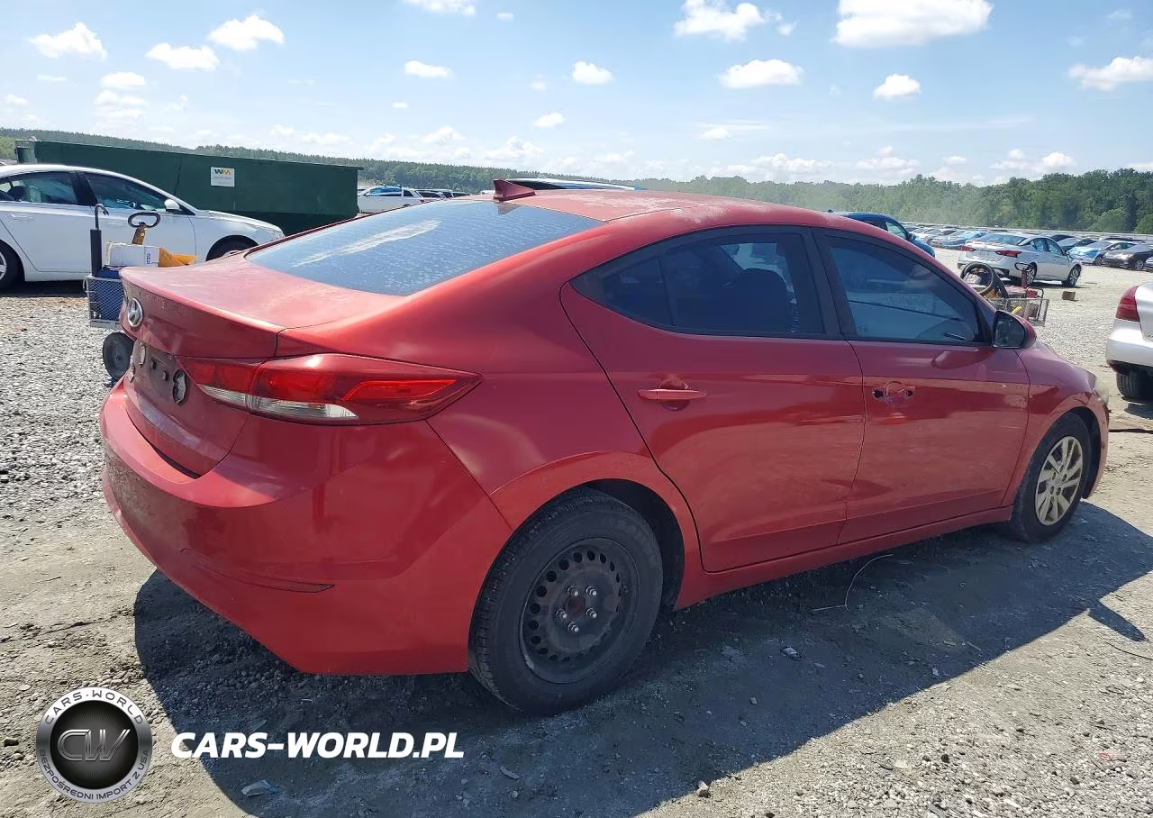 2017 Hyundai Elantra Se VIN:5NPD74LF6HH080326 - 3