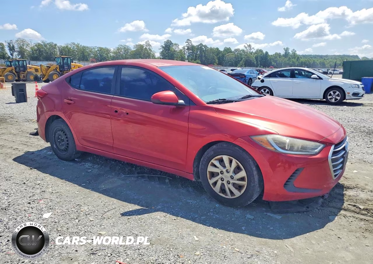 2017 Hyundai Elantra Se VIN:5NPD74LF6HH080326 - 4