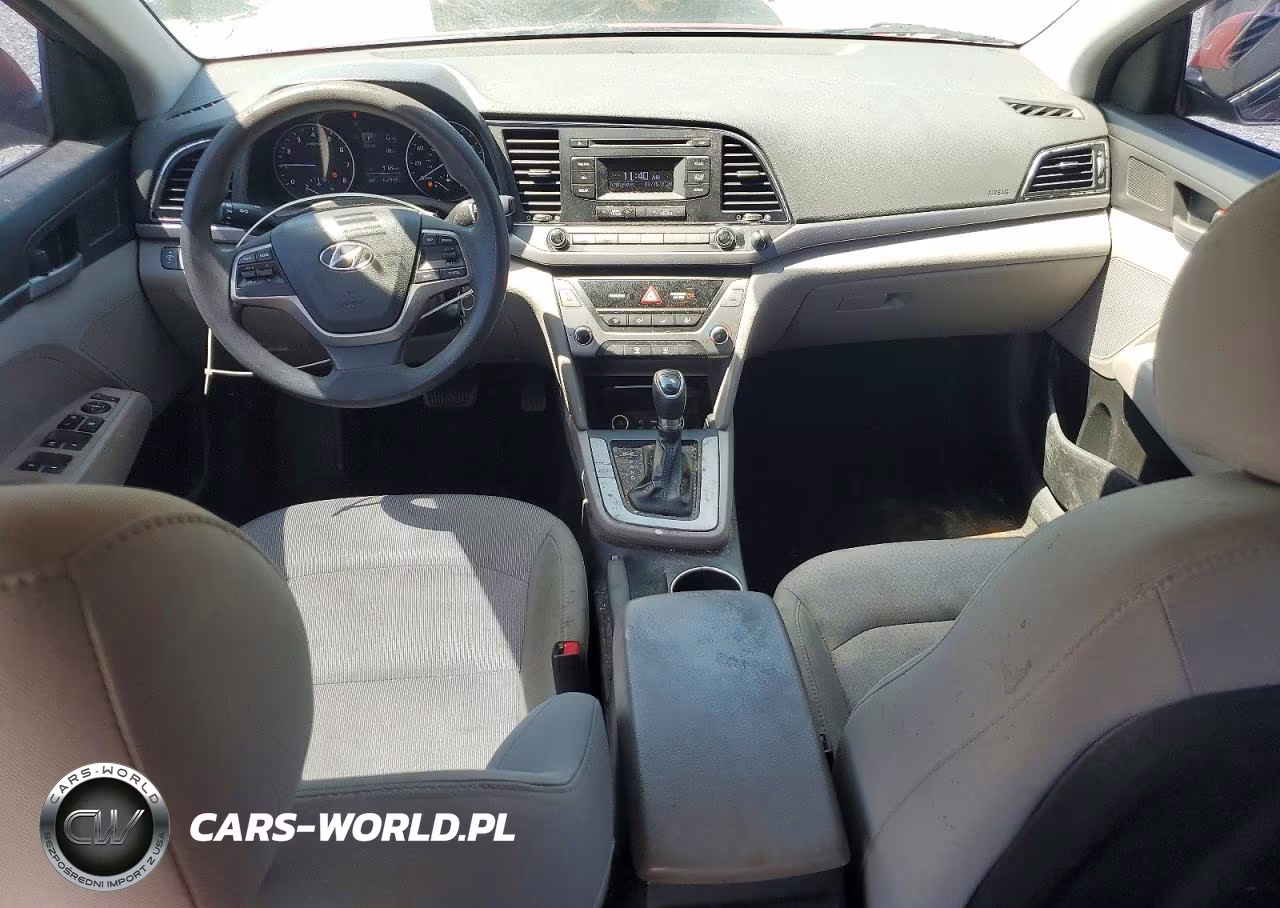 2017 Hyundai Elantra Se VIN:5NPD74LF6HH080326 - 8