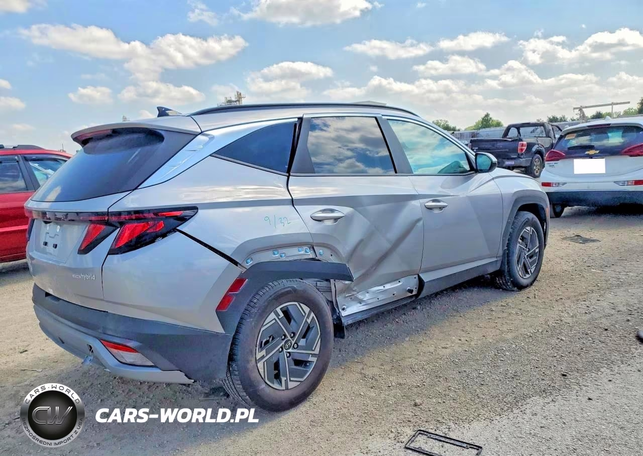 2025 Hyundai Tucson Blue VIN:KM8JBDD13SU346608 - 3