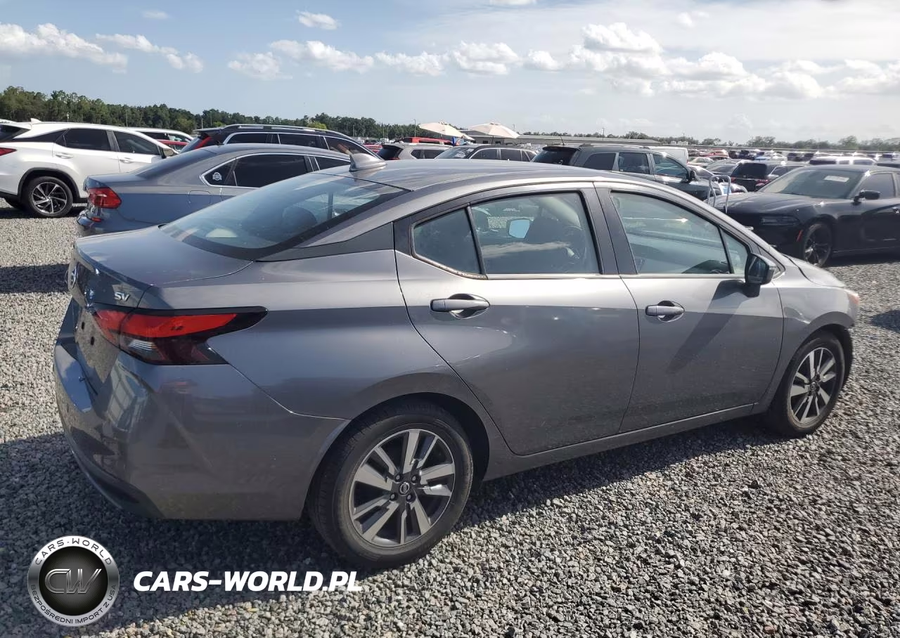 2021 Nissan Versa Sv VIN:3N1CN8EV5ML824010 - 3