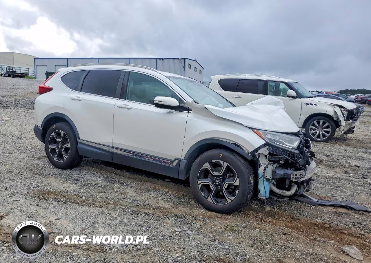 2017 Honda Cr-V Touring VIN:5J6RW2H91HL037020 - 4