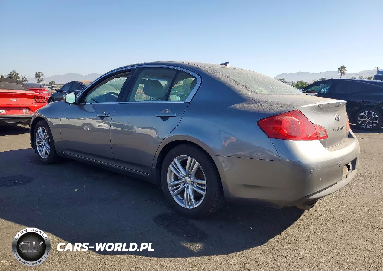 2011 Infiniti G37 Sedan Journey VIN:JN1CV6AP2BM505355 - 2
