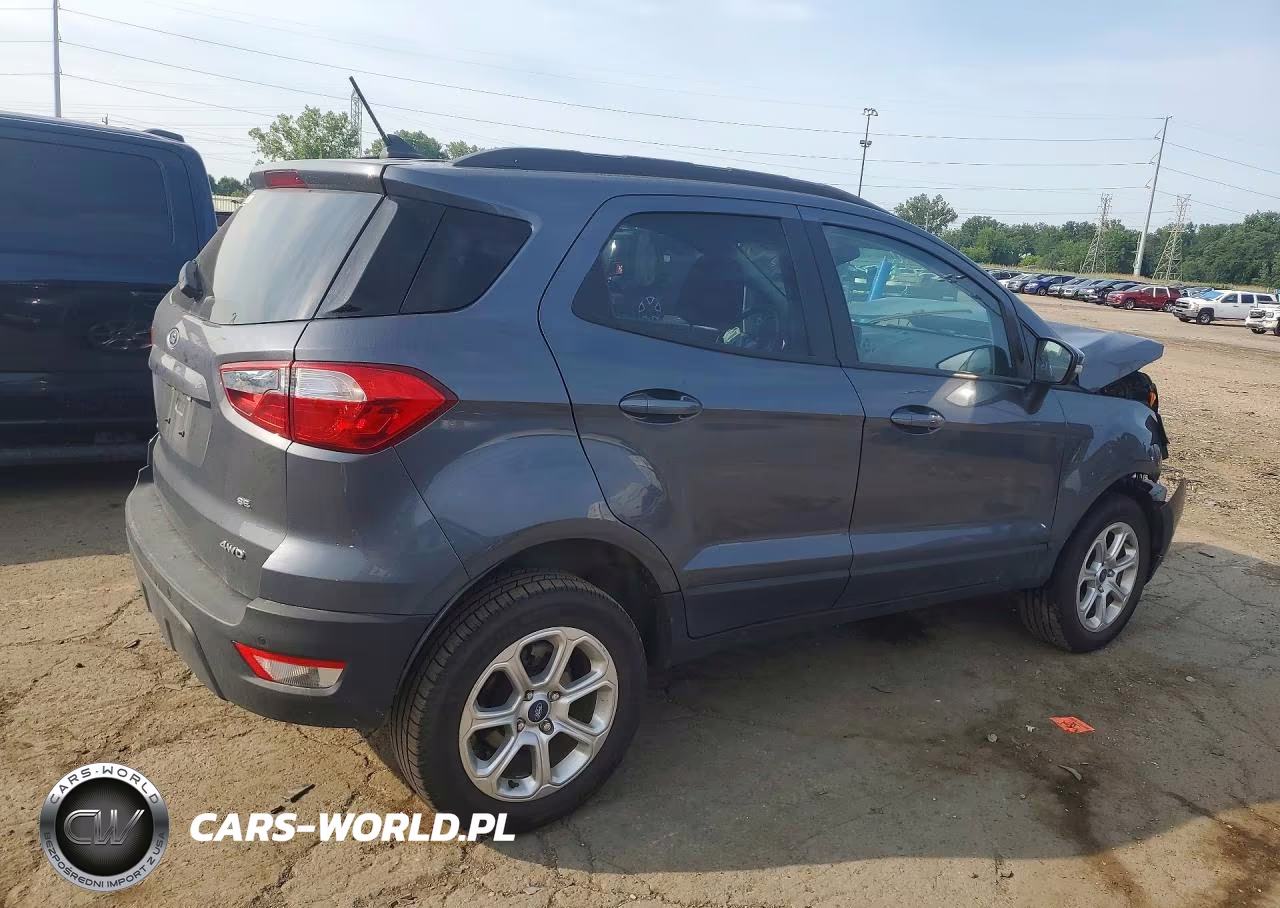 2021 Ford Ecosport Se VIN:MAJ6S3GLXMC410577 - 3