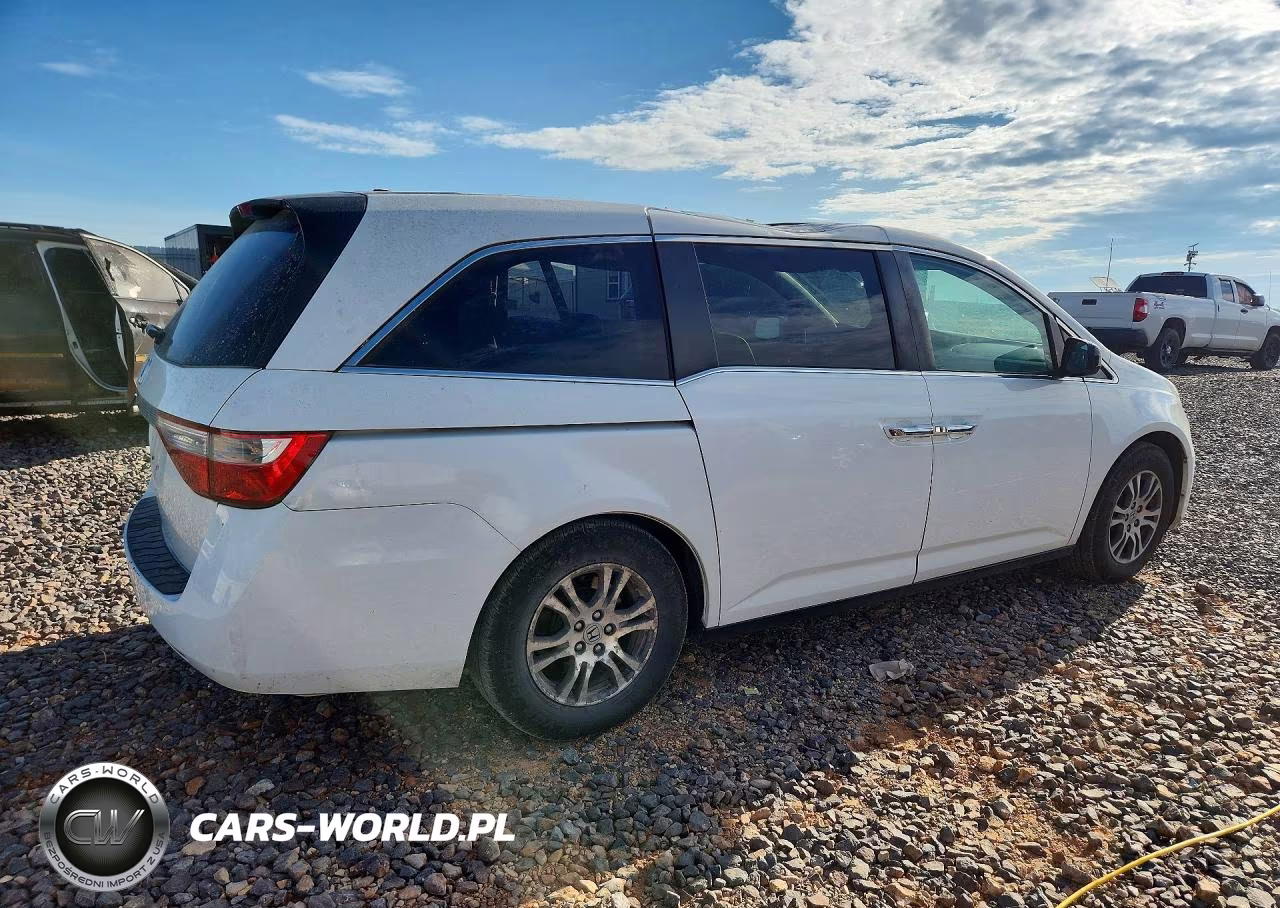 2013 Honda Odyssey Exl VIN:5FNRL5H65DB053952 - 3