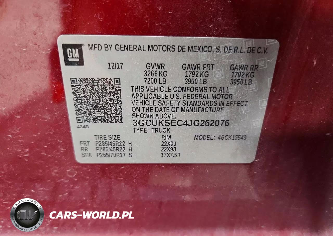 2018 Chevrolet Silverado K1500 Ltz VIN:3GCUKSEC4JG262076 - 12