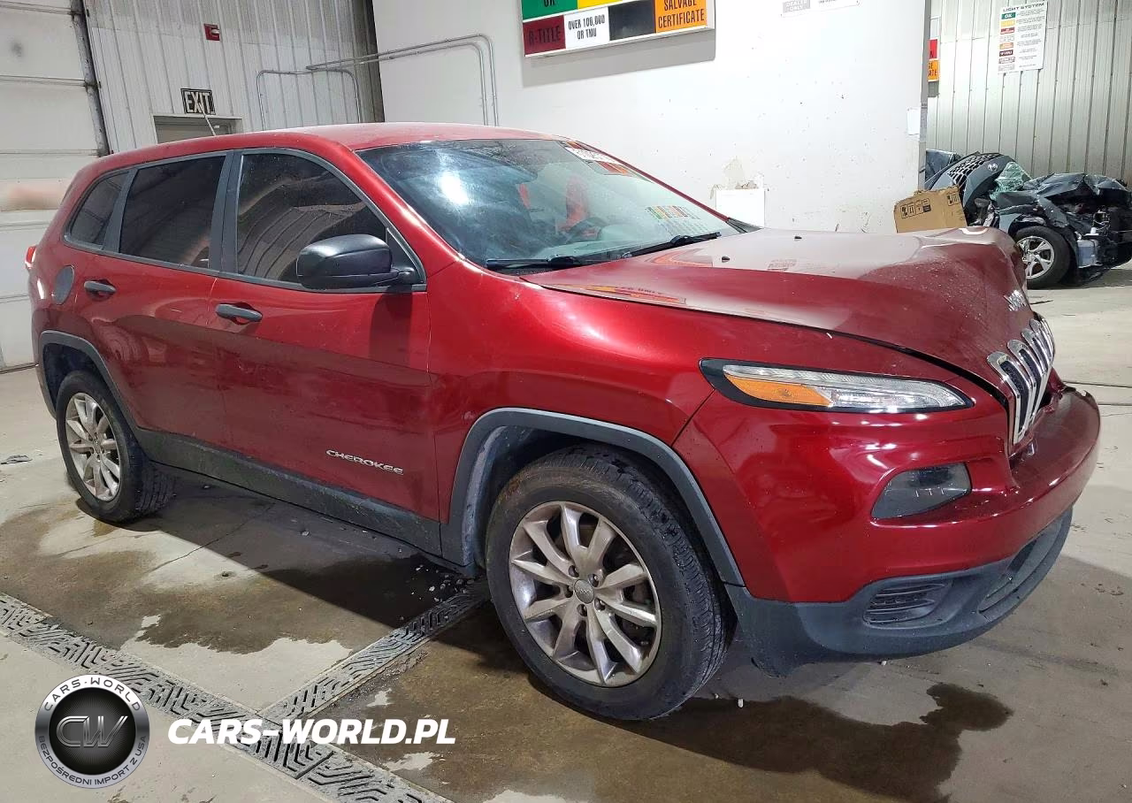 2015 Jeep Cherokee Sport VIN:1C4PJMABXFW624476 - 4