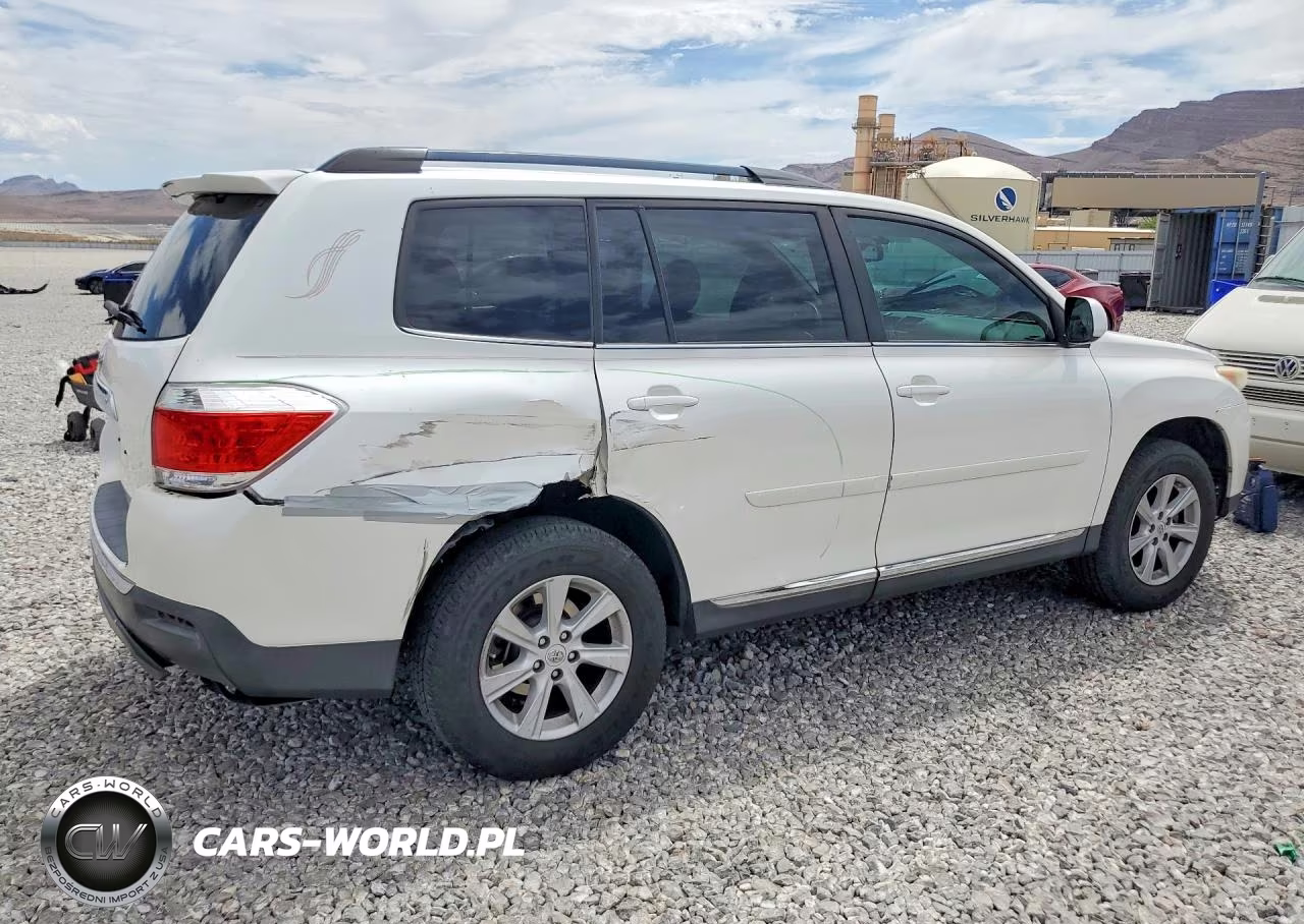 2012 Toyota Highlander Se VIN:5TDZK3EH8CS067657 - 3