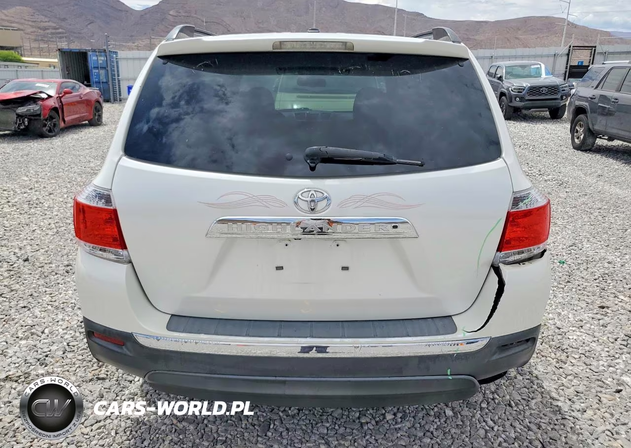 2012 Toyota Highlander Se VIN:5TDZK3EH8CS067657 - 6
