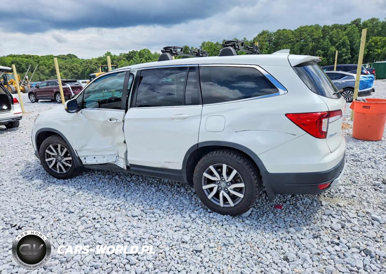 2019 Honda Pilot Exl VIN:5FNYF5H52KB007258 - 2