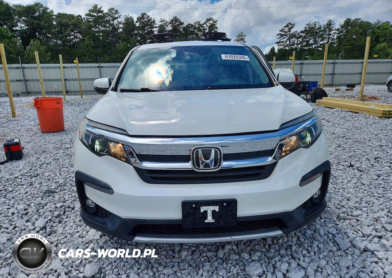 2019 Honda Pilot Exl VIN:5FNYF5H52KB007258 - 5