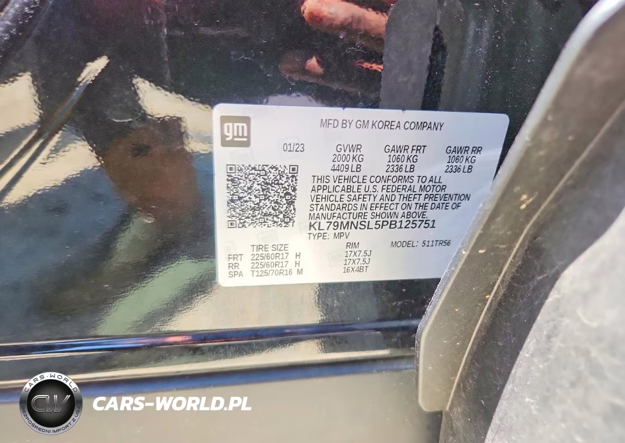 2023 Chevrolet Trailblazer Ls VIN:KL79MNSL5PB125751 - 14