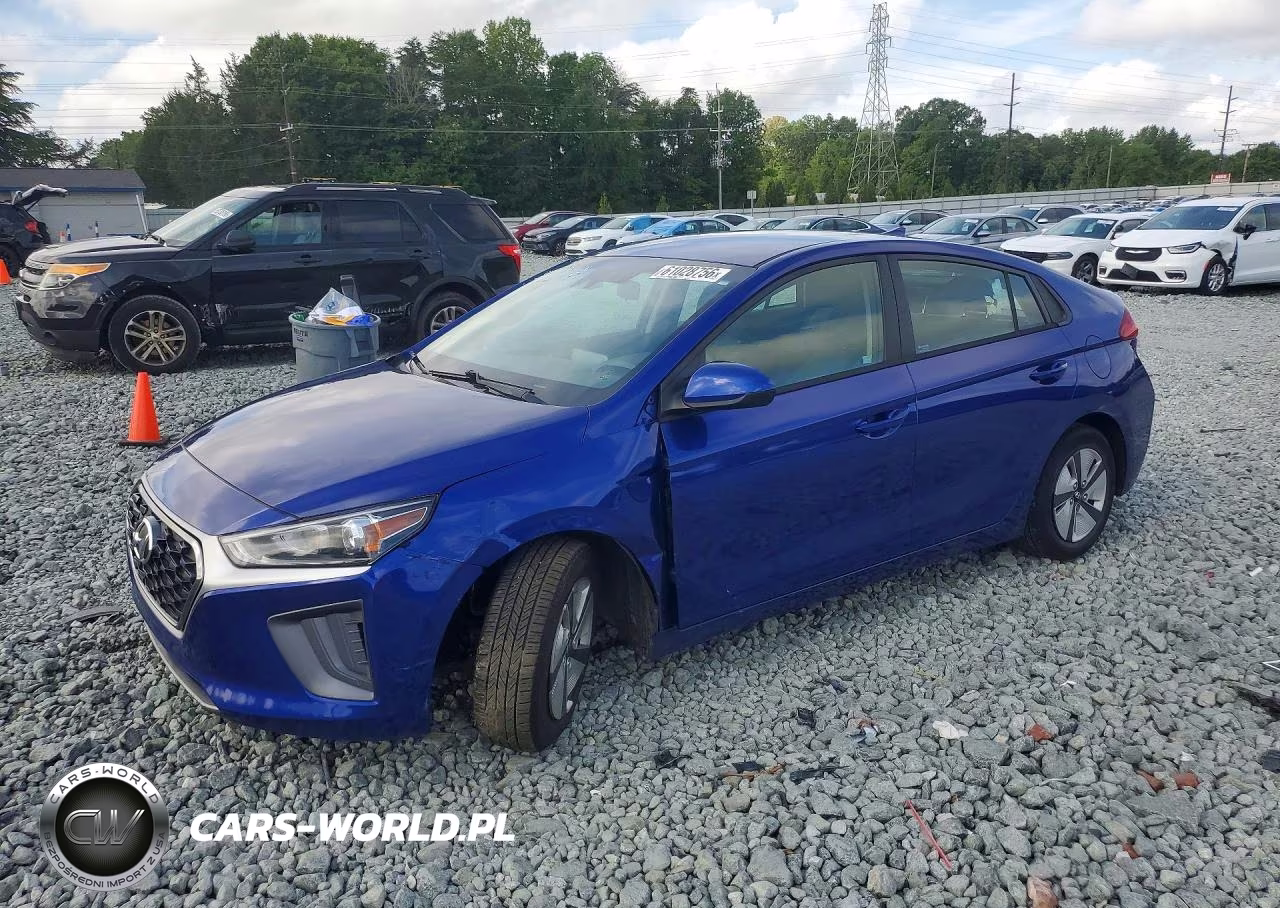 2021 Hyundai Ioniq Blue VIN:KMHC65LC5MU261648 - 1