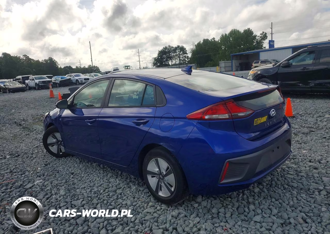 2021 Hyundai Ioniq Blue VIN:KMHC65LC5MU261648 - 2
