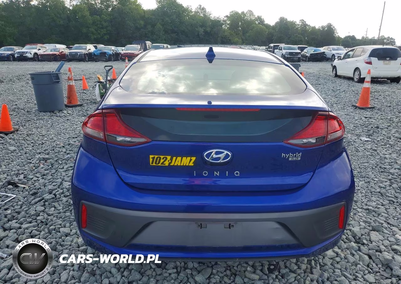 2021 Hyundai Ioniq Blue VIN:KMHC65LC5MU261648 - 6