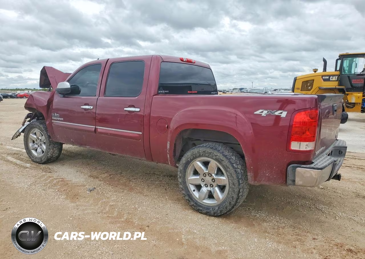 2013 GMC Sierra K1500 Sle VIN:3GTP2VE7XDG380431 - 2