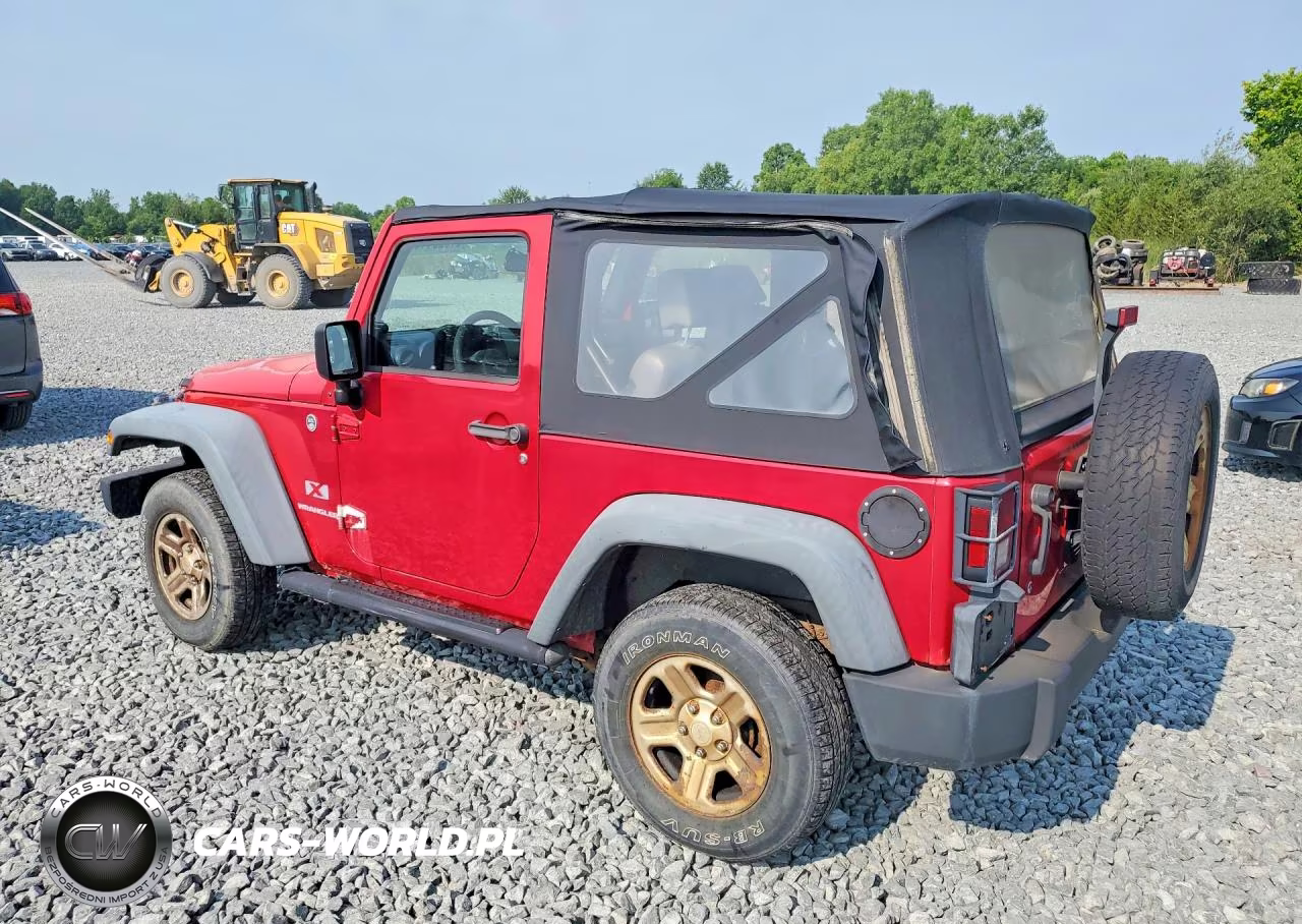 2008 Jeep Wrangler X VIN:1J4FA241X8L556553 - 2