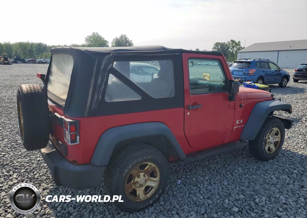 2008 Jeep Wrangler X VIN:1J4FA241X8L556553 - 3