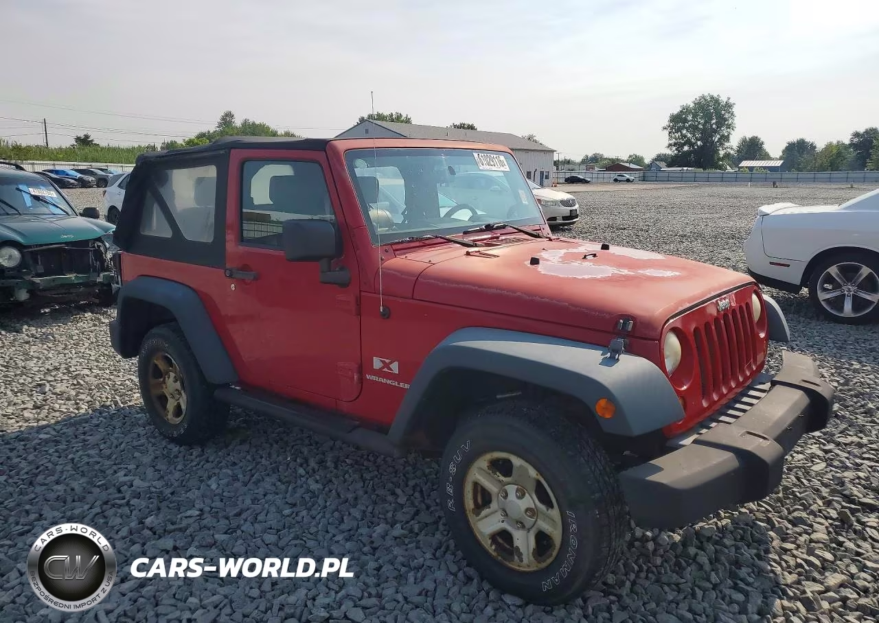 2008 Jeep Wrangler X VIN:1J4FA241X8L556553 - 4