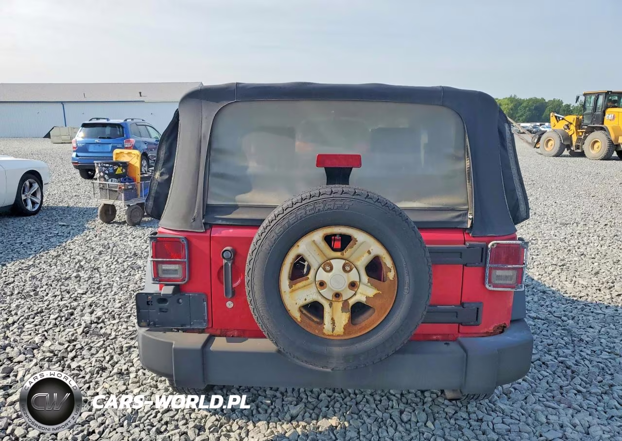 2008 Jeep Wrangler X VIN:1J4FA241X8L556553 - 6