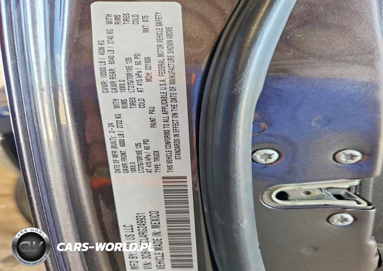 2024 Ram 2500 Tradesman VIN:3C6UR5CL4RG249931 - 12