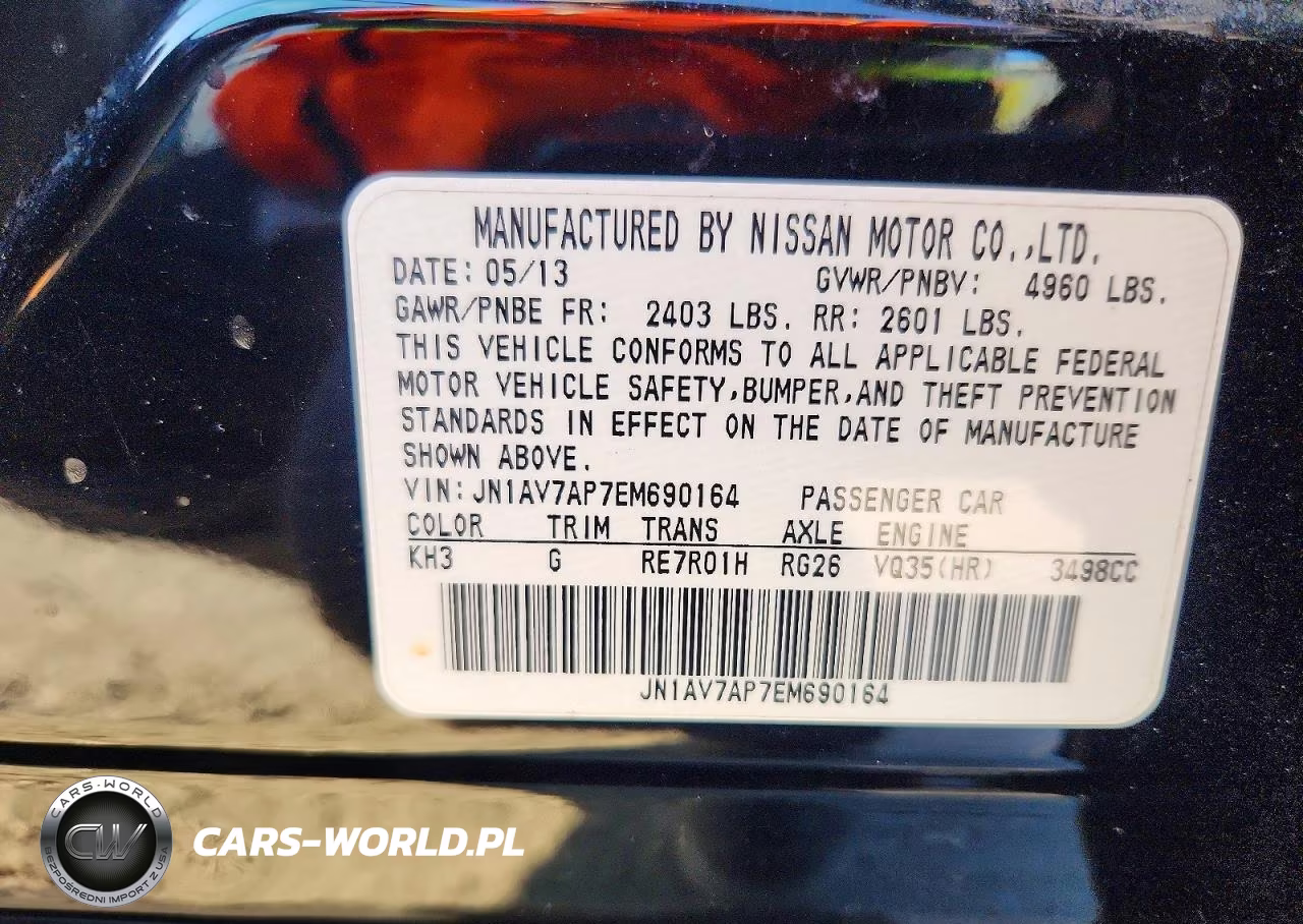 2014 Infiniti Q50 Hybrid Premium-Hybrid Sport VIN:JN1AV7AP7EM690164 - 13