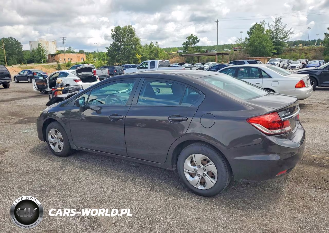 2014 Honda Civic Lx VIN:2HGFB2F59EH528420 - 2