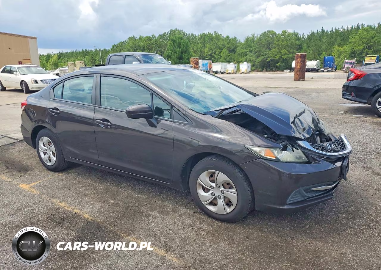 2014 Honda Civic Lx VIN:2HGFB2F59EH528420 - 4