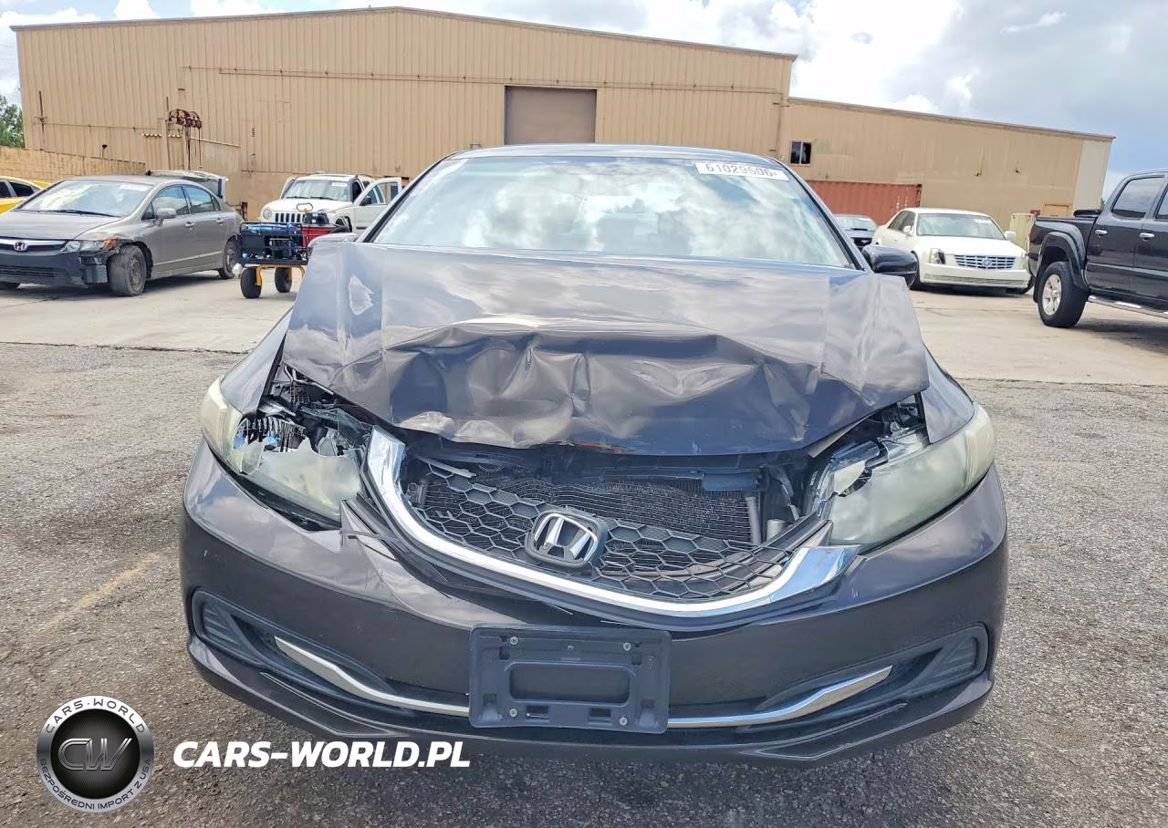 2014 Honda Civic Lx VIN:2HGFB2F59EH528420 - 5