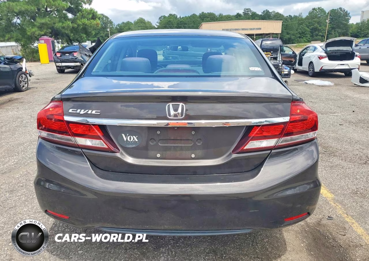 2014 Honda Civic Lx VIN:2HGFB2F59EH528420 - 6