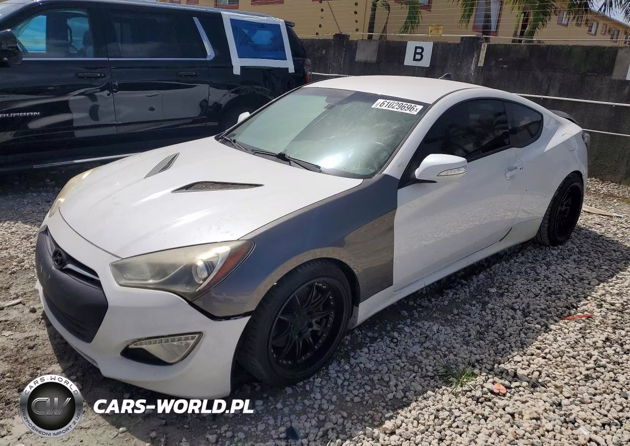 2016 Hyundai Genesis Coupe 3.8L – zdjęcie 1 z 12
