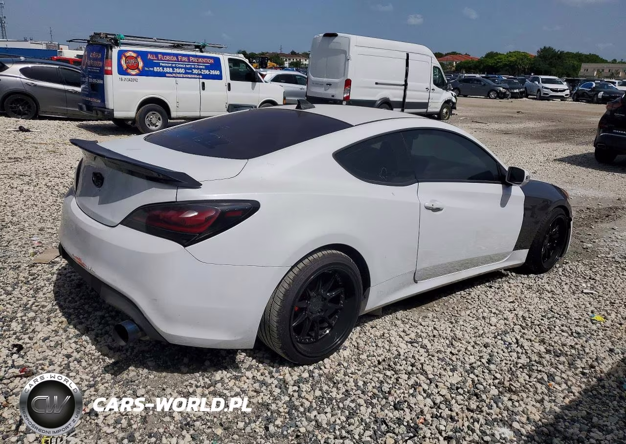 2016 Hyundai Genesis Coupe 3.8L VIN:KMHHT6KJ6GU136537 - 3