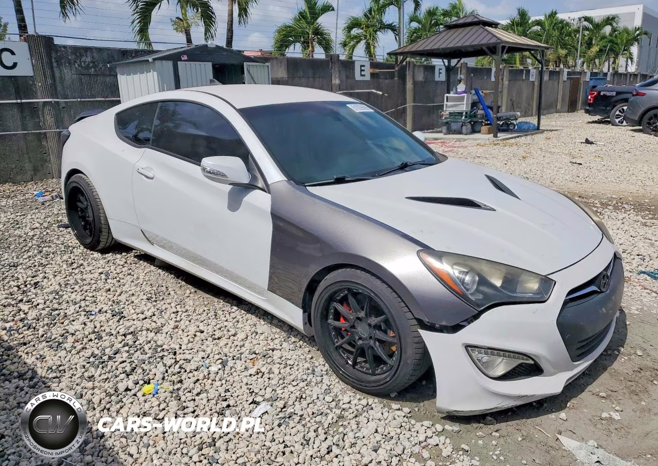 2016 Hyundai Genesis Coupe 3.8L VIN:KMHHT6KJ6GU136537 - 4