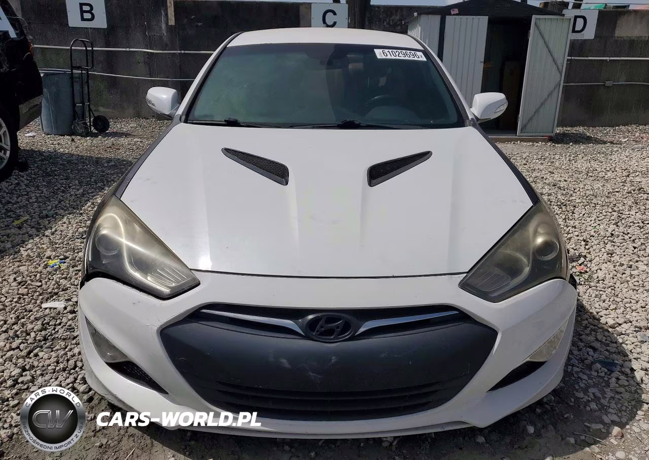 2016 Hyundai Genesis Coupe 3.8L VIN:KMHHT6KJ6GU136537 - 5