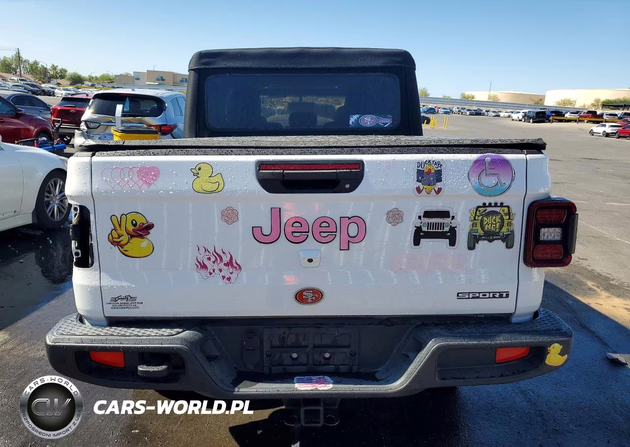 2020 Jeep Gladiator Sport VIN:1C6HJTAG1LL131364 - 6