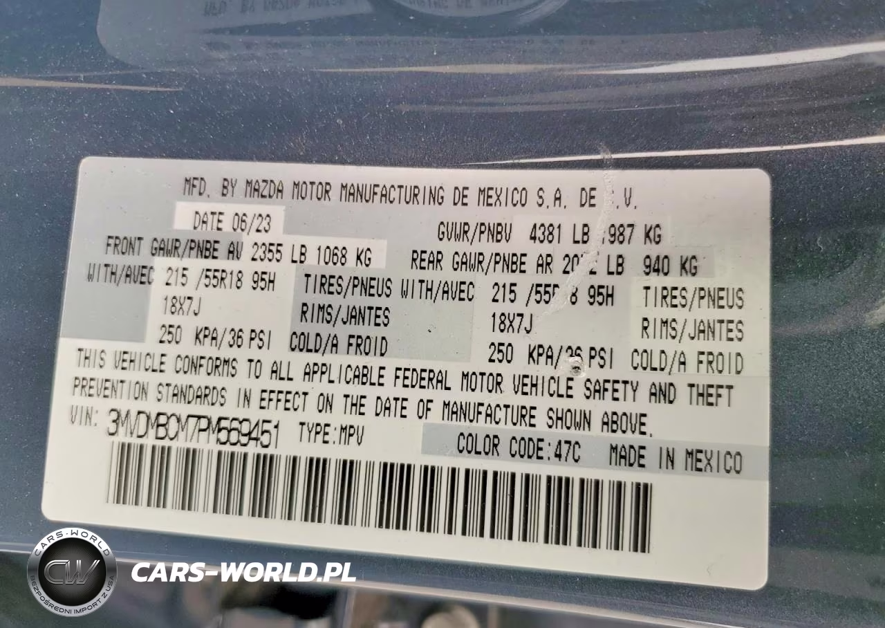 2023 Mazda Cx-30 Preferred VIN:3MVDMBCM7PM569451 - 14