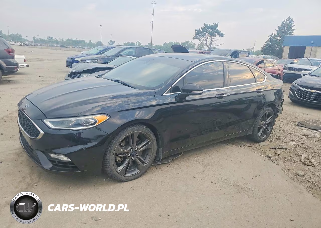 2017 Ford Fusion Sport VIN:3FA6P0VP4HR336215 - 1