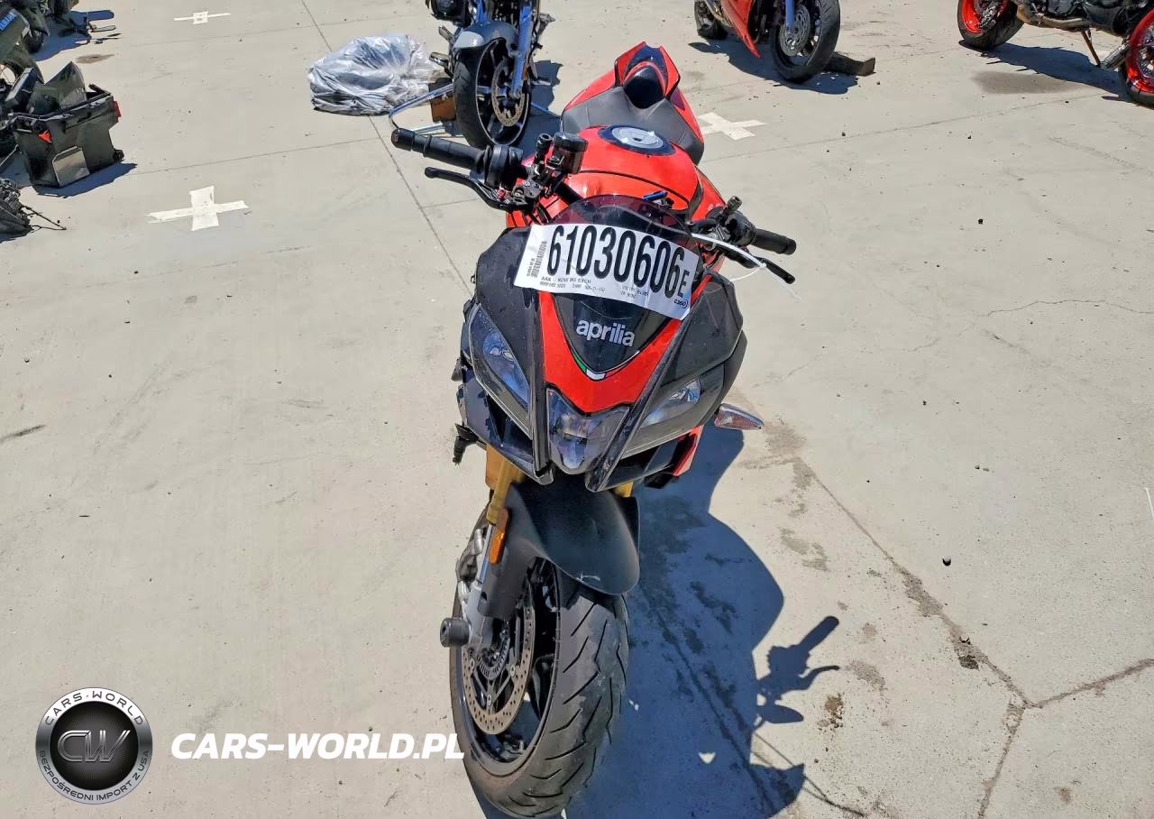 2019 Aprilia Tuono V4 VIN:ZD4KGU008KS001002 - 2